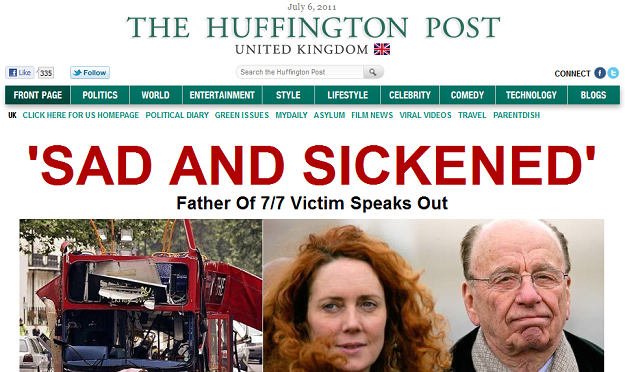 AOL Launches Huffington Post UK Today