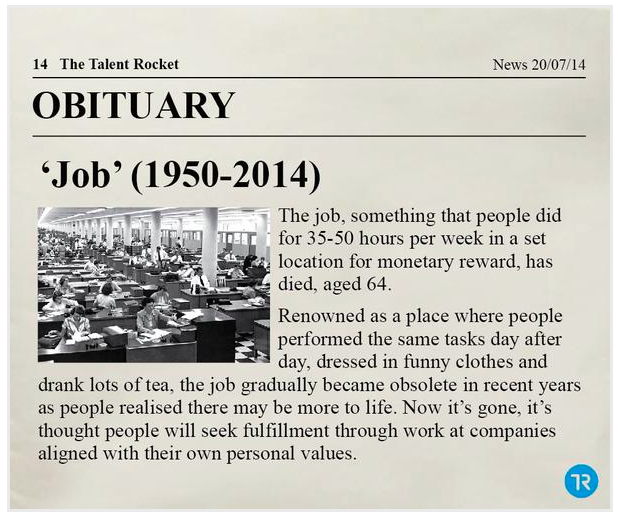 jobs dying out